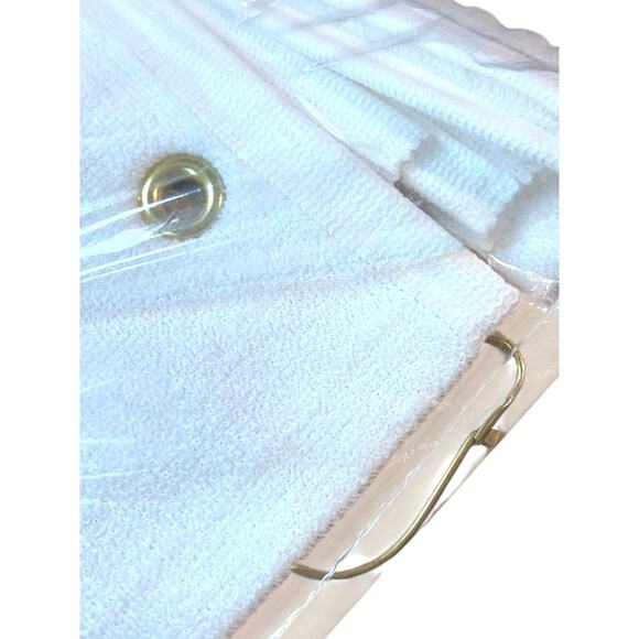 NEW Vintage Gary Patterson Water Hazard Golf Towel 16 x 25" w/ Clip Made in USA - Picture 3 of 7